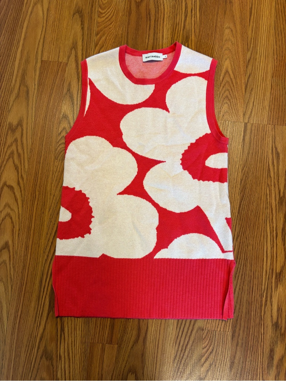 Marimekko Tilma Unikko Poppy Knit Top